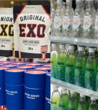 Korean food and beverage products are displayed in SUM Market in S.M. Communication Center in Samsung-dong, Souteastern Seoul, on March 3, 2016. (Photocourtesy of S.M. Entertainment)