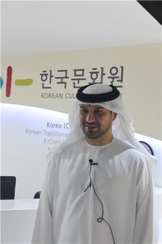 Humaid Al Hammadi, president of the Emirati-Korean Friendship Society 