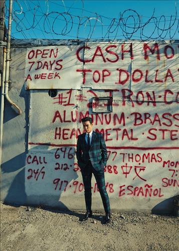 This undated file photo, released by YG Entertainment on July 25, 2016, shows T.O.P, a member of the five-boy K-pop group BigBang.