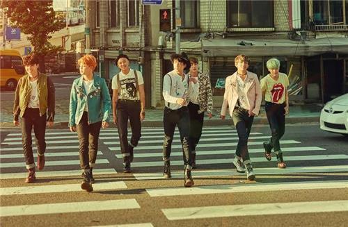 Bangtan Boys appear in an undated file photo released by CJ E&M. 