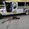 Philippines US Violent Protest