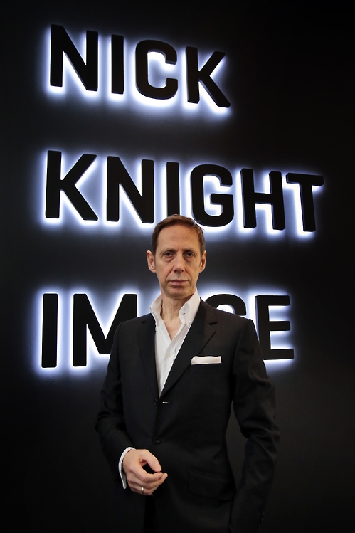 This undated photo provided by Daelim Museum shows British photographer Nick Knight. 