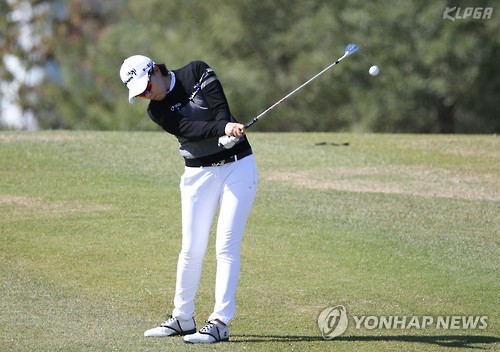 South Korean golfer Lee Jeong-eun 