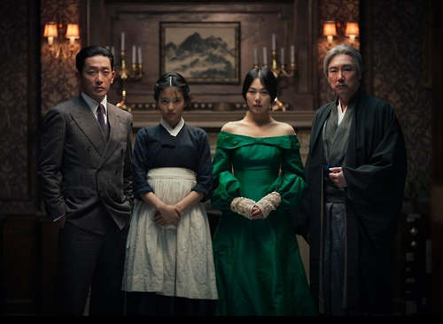 This still photo shows the lead casts of the South Korean film "The Handmaiden." This photo was provided by CJ Entertainment, the film's distributor.