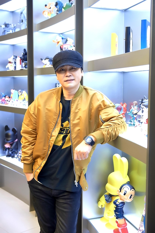 This photo provided by YG Entertainment shows Yang Hyun-suk, CEO and chief producer of the entertainment agency.