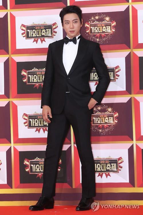 In this file photo, South Korean singer Hwang Chi-yeul poses for photos at the 2016 KBS Music Festival in Seoul on Dec. 29, 2016.