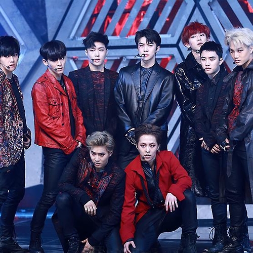 This image provided by Soompi shows K-pop boy group EXO.
