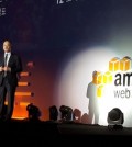 Doug Yeum, general manager at Amazon Web Service (AWS) Korea, speaks during the AWS Summit 2017 in Seoul, on April 19, 2017. (Yonhap)