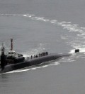 The guided missile submarine Michigan at a base in Busan, South Korea, on Tuesday. Its presence reflected heightened military readiness on both sides of the Korean Peninsula. Credit Cho Jueong-ho/Yonhap, via Reuters