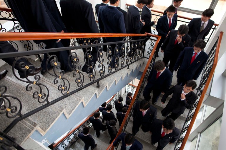 Students at the Pyongyang University of Science and Technology in 2011. The North Korean school is staffed with volunteer Christian professors, many of them American. Credit David Guttenfelder/Associated Press