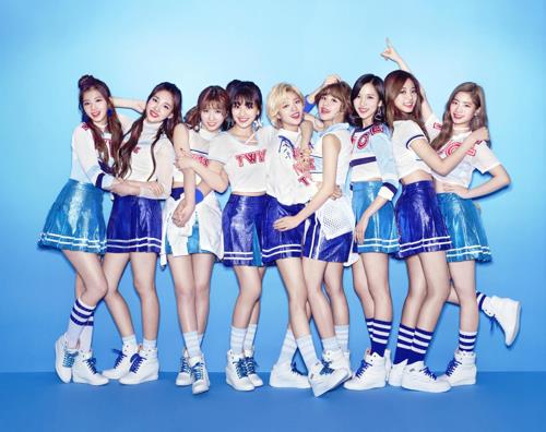 A publicity photo of K-pop band TWICE (Yonhap)