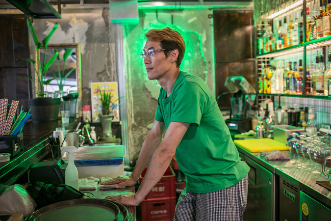 Monte Haines works as a bartender. “All I had was $20 on me. I didn’t know where I was,” he said, recalling the day he landed in Seoul in 2009, more than 30 years after an American family adopted him. Credit Jean Chung for The New York Times