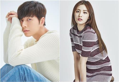 These photos provided by Victory Contents Co. and Mountain Movement Story shows South Korean actors Park Hae-jin (L) and Nana (R).