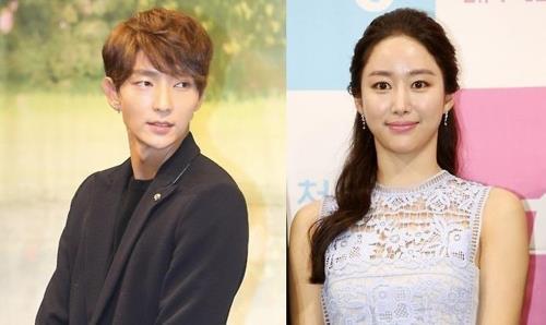 The above file photos show actor Lee Joon-gi and actress Jeon Hye-bin. (Yonhap)