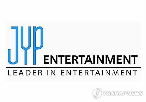 Corporate logo for JYP Entertainment (Yonhap) Corporate logo for JYP Entertainment (Yonhap)