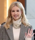 This Joint Press Corps photo shows Ivanka Trump, the U.S. president's daughter, waving after arriving at Incheon International Airport, west of Seoul, on Feb. 23, 2018. (Yonhap)