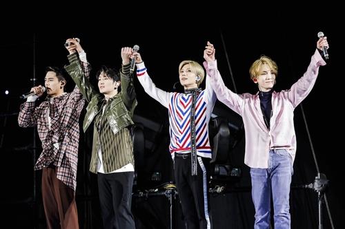 This photo of SHINee was provided by SM Entertainment. (Yonhap)