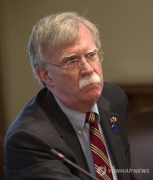 This EPA file photo shows U.S. National Security Adviser John Bolton. (Yonhap)