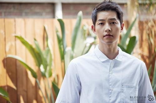 This file photo provided Blossom Entertainment is of actor Song Joong-ki. (Yonhap)