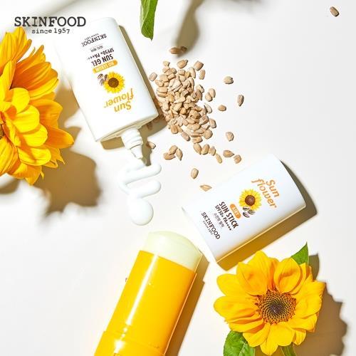 This image, provided by Skinfood, shows its sun protection product. (Yonhap)