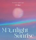 This photo provided by JYP Entertainment shows a promotional poster for TWICE's new English single "Moonlight Sunrise" set to drop on Jan. 20, 2023. (PHOTO NOT FOR SALE) (Yonhap)