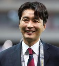 This photo provided by the Korea Football Association (KFA) on Jan. 18, 2023, shows retired South Korean football legend Lee Dong-gook, newly elected as KFA's vice president. (PHOTO NOT FOR SALE) (Yonhap)
