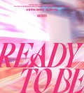 This image provided by JYP Entertainment shows a promotional poster for TWICE's upcoming EP, "Ready to Be." (PHOTO NOT FOR SALE) (Yonhap)
