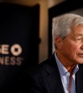 FILE PHOTO: Jamie Dimon, Chairman of the Board and Chief Executive Officer of JPMorgan Chase & Co., pauses as he speaks during an interview with Reuters in Miami, Florida, U.S., February 8, 2023. REUTERS/Marco Bello/File Photo