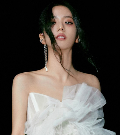 This file photo provided by YG Entertainment on March 22, 2023, shows Jisoo, a member of the K-pop group BLACKPINK. (PHOTO NOT FOR SALE) (Yonhap)
