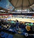 This file photo shows the Jeonju Gymnasium, which was the professional basketball team KCC Egis' home stadium. (Yonhap)