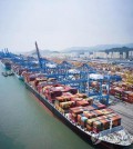 This photo, provided by the Busan Port Authority on Nov. 23, 2023, shows a port in the southeastern city of Busan. (Yonhap)
