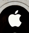 FILE PHOTO: Apple logo is seen on the Apple store at The Marche Saint Germain in Paris, France July 15, 2020. REUTERS/Gonzalo Fuentes/File Photo/File Photo