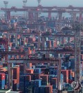 This file photo taken April 1, 2024, shows a port in the southeastern city of Busan. (Yonhap)