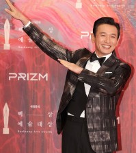 Historical film "12.12: The Day" clinched the grand prize in the film category at the 60th Baeksang Arts Awards on Tuesday, alongside accolades for best film and best actor. The historical saga depicting South Korea's 1979 military coup claimed the top prize at the prestigious annual awards ceremony, spanning TV, film and theater in the country. Actor Hwang Jung-min earned the best actor award for his portrayal of late dictator Chun Doo-hwan in the film, garnering critical acclaim for his realistic depiction of the character at the heart of the military coup. Actor Hwang Jung-min poses for photos before the 60th Baeksang Arts Awards take place in Seoul on May 7, 2024. (Yonhap) Actor Hwang Jung-min poses for photos before the 60th Baeksang Arts Awards take place in Seoul on May 7, 2024. (Yonhap) "12.12: The Day" narrates the gripping nine-hour confrontation between Chun Doo-kwang (portrayed by Hwang), the mastermind behind the coup to seize power on December 12, 1979, as head of the Defense Security Command, and Capital Defense Commander Lee Tae-shin (played by Jung Woo-sung), who courageously opposes the coup at great personal risk. "It was a challenge that demanded the courage of everyone who made the tough decision to participate in the film," Hwang said, thanking the director for his support and encouragement. "I lacked courage, but the director continuously instilled courage in me," the actor said. Actor Kim Go-eun poses for photos before the 60th Baeksang Arts Awards take place in Seoul on May 7, 2024. (Yonhap) Actor Kim Go-eun poses for photos before the 60th Baeksang Arts Awards take place in Seoul on May 7, 2024. (Yonhap) The occult thriller "Exhuma" swept four awards at the ceremony: best director (Jang Jae-hyun), best actress (Kim Go-eun), best rookie (Lee Do-hyun) and best technical achievement (Sound Director Kim Byung-in). In the film, Kim portrays a young shaman who detects vengeful spirits haunting the ancestral grave of a wealthy family and embarks on a quest to uncover the source of the mysterious occurrences within the family. Lee Do-hyun plays another shaman who works alongside Kim. "Exhuma", released in February, has attracted nearly 12 million viewers. This image, provided by the Walt Disney Company, shows actor Ryu Seung-ryong who won Best Lead Actor for his role in the superhero webtoon series "Moving." (PHOTO NOT FOR SALE) (Yonhap) This image, provided by the Walt Disney Company, shows actor Ryu Seung-ryong who won Best Lead Actor for his role in the superhero webtoon series "Moving." (PHOTO NOT FOR SALE) (Yonhap) In the TV category, the Disney+ sci-fi action series "Moving" secured the grand prize at the awards ceremony. Additionally, the series took home awards for best screenplay and best rookie. Adapted from the popular webtoon of the same name, "Moving" became the second streaming service original series to claim the grand prize, following Netflix's "Squid Game" (2022). Namkoong Min and Lee Ha-nee each received the best actor and best actress awards, respectively, for their roles in "My Dearest" and "Knight Flower," both airing on MBC TV. Established in 1965, the Baeksang Arts Awards stand as one of the country's most esteemed entertainment award ceremonies, recognizing excellence across the realms of television, film and theater. A still cut from MBC TV's "My Dearest" is shown in this image provided by the network. (PHOTO NOT FOR SALE) (Yonhap) A still cut from MBC TV's "My Dearest" is shown in this image provided by the network. (PHOTO NOT FOR SALE) (Yonhap)