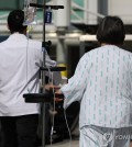 This image shows a patient and a doctor at Seoul National University Hospital in central Seoul on May 9, 2024. (Yonhap)