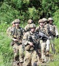 This file photo, taken Sept. 1, 2023, shows U.S. troops engaging in military drills in Janseong, 250 kilometers south of Seoul. (Yonhap)